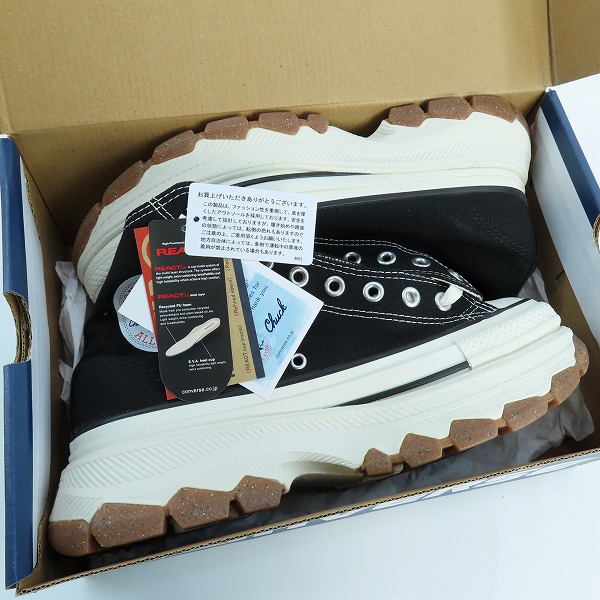 実際に弊社で買取させて頂いた【未使用】CONVERSE/コンバース ALL STAR TREKWAVE HI/オールスター トレックウェーブ ハイ ハイカット スニーカー 1SD662/26の画像 7枚目