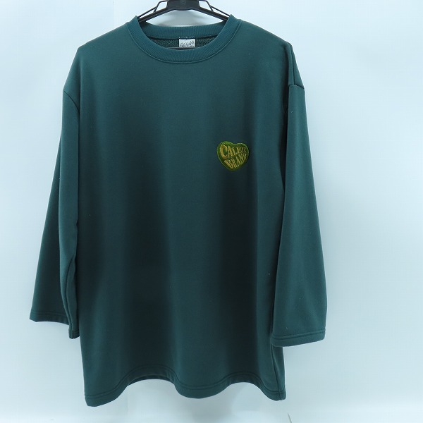 実際に弊社で買取させて頂いたCALEE/キャリー 胸元ロゴ/ハート刺繍 スウェット /L