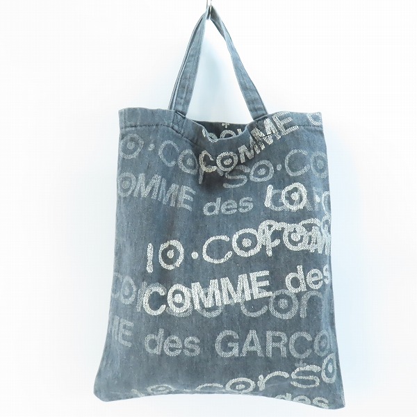 実際に弊社で買取させて頂いたJUNYA WATANABE MAN COMME des GARCON×10 corso como/コムデギャルソン×ディエチ コルソコモ デニムペイント加工トートバッグ