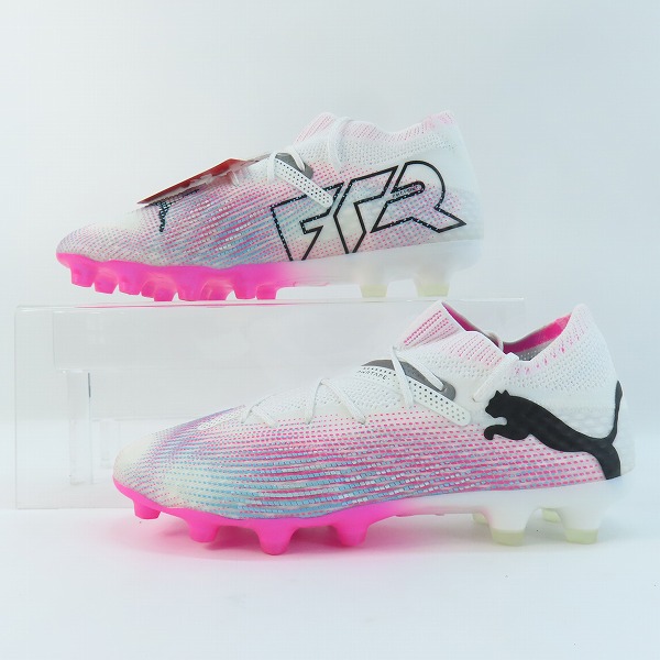 実際に弊社で買取させて頂いた【未使用】PUMA/プーマ Future 7 Ultimate/フューチャー アルティメット HG/AG 107702-01/24.5の画像 3枚目
