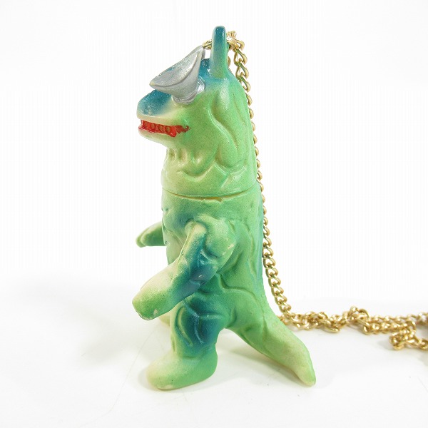 実際に弊社で買取させて頂いたニッコー ウルトラ怪獣 エレキング ミニソフビ ペンダント/円谷プロの画像 2枚目