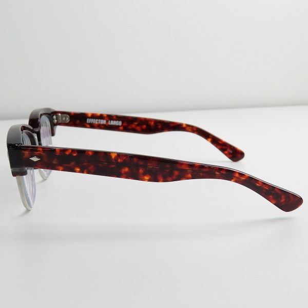 実際に弊社で買取させて頂いたEFFECTOR/エフェクター LARGO/ラルゴ ハーフリム 度入り メガネフレーム/アイウェアの画像 1枚目