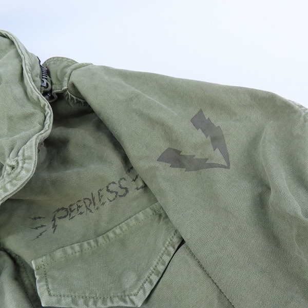 実際に弊社で買取させて頂いたVISVIM/ビズビム BICKLE JKT ミリタリージャケット 0118405013007/1の画像 9枚目