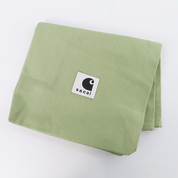 実際に弊社で買取させて頂いたSACAI × CARHARTT/サカイ×カーハート キャンバスノベルティーバッグ カーキ 24-0814S