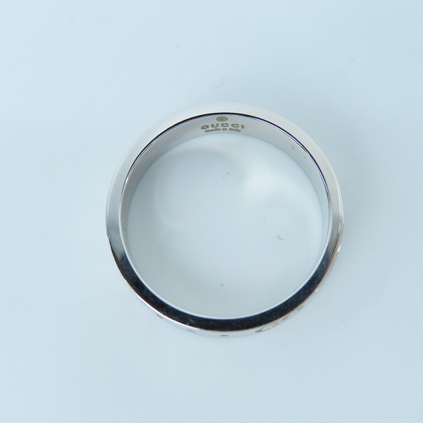 実際に弊社で買取させて頂いたGUCCI/グッチ アイコンリング  GGリング 8.5号 の画像 5枚目