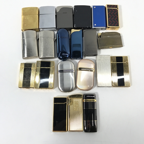 実際に弊社で買取させて頂いた【おまとめ】イブサンローラン/ジバンシィ/ウインドミル/マールボロ/ピース 他 ガスライター/オイルライターの画像 1枚目