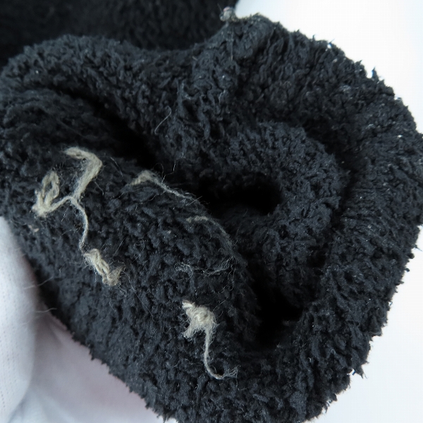 実際に弊社で買取させて頂いたBAREFOOT DREAMS×Ron Herman/ベアフットドリームス×ロンハーマン ジップアップ ボアパーカー ブラック SZMCC1785/Sの画像 6枚目