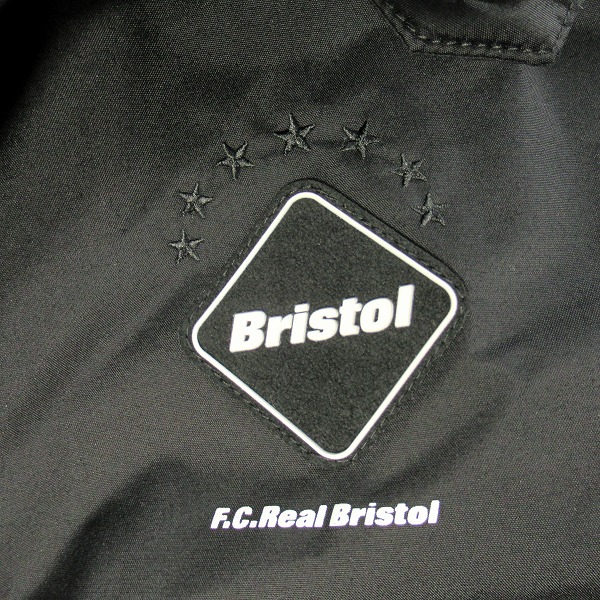 実際に弊社で買取させて頂いたF.C.Real Bristol×NIKE/エフシーレアルブリストル×ナイキ STORM FIT BIG SWOOSH BENCH COAT ベンチコート 789531-010/XLの画像 7枚目