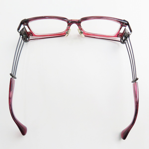 実際に弊社で買取させて頂いたLess than human/レスザンヒューマン メガネフレーム  Orange の画像 2枚目