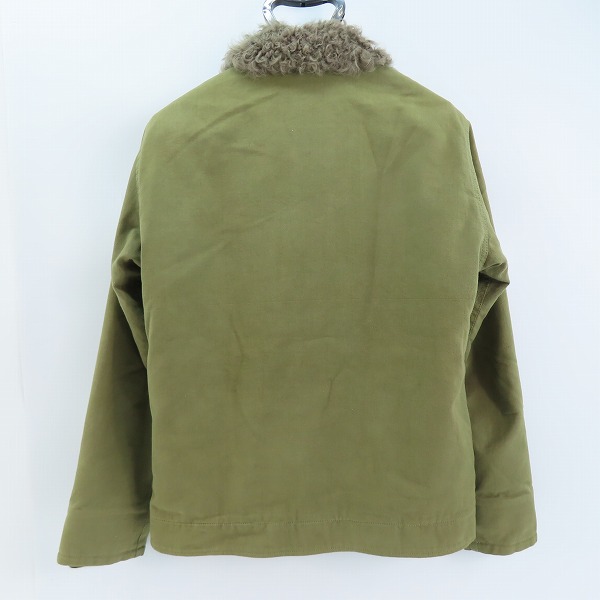 実際に弊社で買取させて頂いたvisvim/ビズビム DECKHAND JACKET/ラムファー デッキジャケット WINDSTOPPER  Mの画像 1枚目