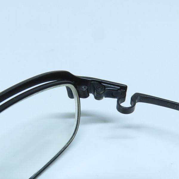 実際に弊社で買取させて頂いた999.9/フォーナインズ チタニウム 度入り眼鏡/メガネフレーム S-121Tの画像 4枚目