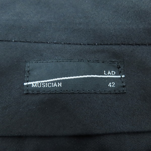 実際に弊社で買取させて頂いたLAD MUSICIAN/ラッドミュージシャン ウール セットアップスーツ 2117-302/2117-551/42の画像 6枚目