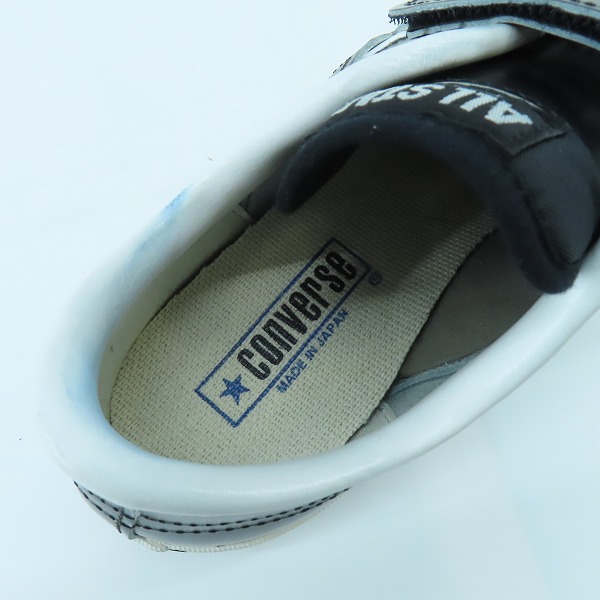 実際に弊社で買取させて頂いたCONVERSE/コンバース ONE STAR J  V-3 ベルクロ ワンスター MADE IN JAPAN /6の画像 4枚目