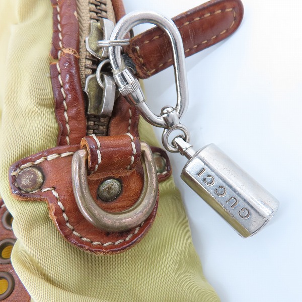 実際に弊社で買取させて頂いたFelisi/フェリージ ナイロン レザーハンドル トートバッグの画像 5枚目