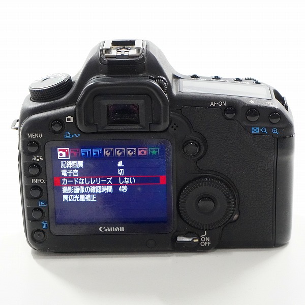 実際に弊社で買取させて頂いたCanon/キャノン EOS 5D Mark II デジタル一眼レフカメラ ボディ 動作確認済みの画像 4枚目