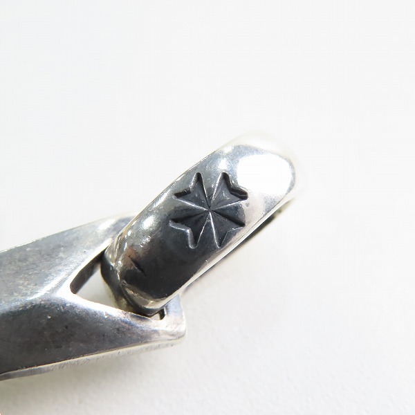 実際に弊社で買取させて頂いた【ギャラ付き】GABORATORY/ガボラトリー/ガボール Skull Dagger Square Bottom/スカルダガースクエアボトム ペンダントトップの画像 5枚目