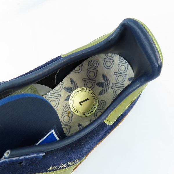 実際に弊社で買取させて頂いた【観賞用】adidas/アディダス MUNCHEN/ミュンヘン 日本製/ヴィンテージ スニーカー/7の画像 4枚目