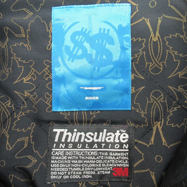 実際に弊社で買取させて頂いたSWAGGER/スワッガー レザー ブルゾン SWGJKT-299/Mの画像 2枚目