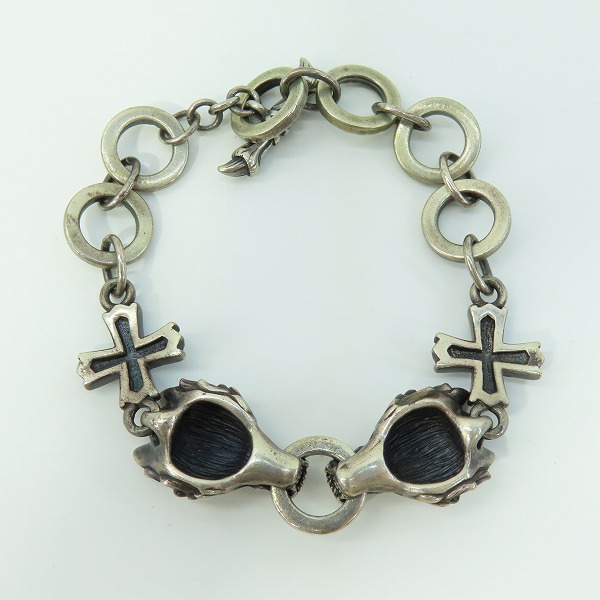 実際に弊社で買取させて頂いたBizarre/ビザール シルバーブレスレット ウルフの画像 2枚目