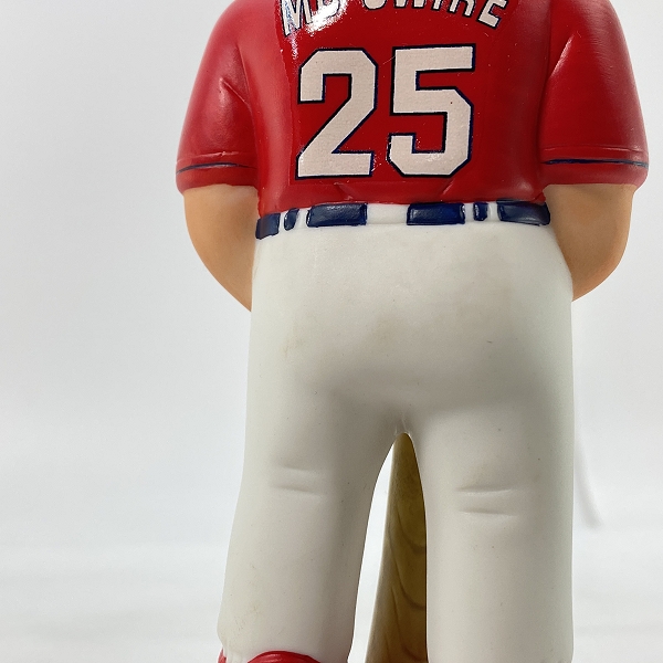 実際に弊社で買取させて頂いたSAM社 Bobbing Head Doll セントルイス・カージナルス MARK McGWIRE ボブルヘッドフィギュア リミテッドエディションの画像 5枚目