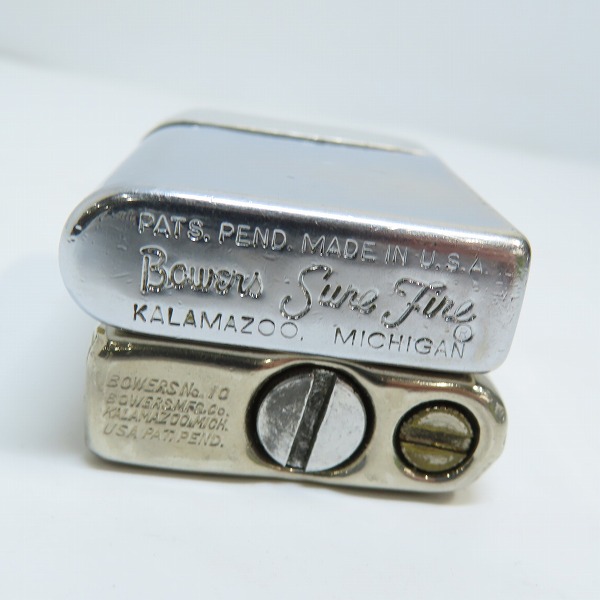 実際に弊社で買取させて頂いたBOWERS/バワーズ ヴィンテージライター/2点セットの画像 4枚目