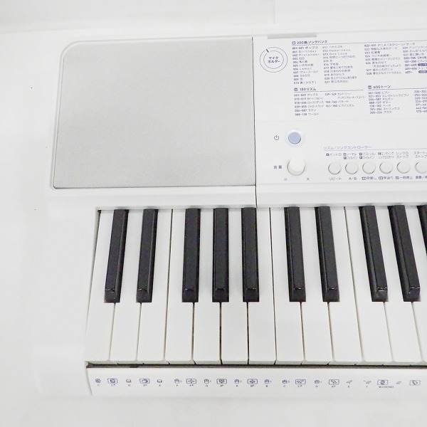 実際に弊社で買取させて頂いた★CASIO/カシオ 光ナビゲーションキーボード LK-515 2020年製 マイク・ACアダプター付き【簡易動作確認済】の画像 1枚目