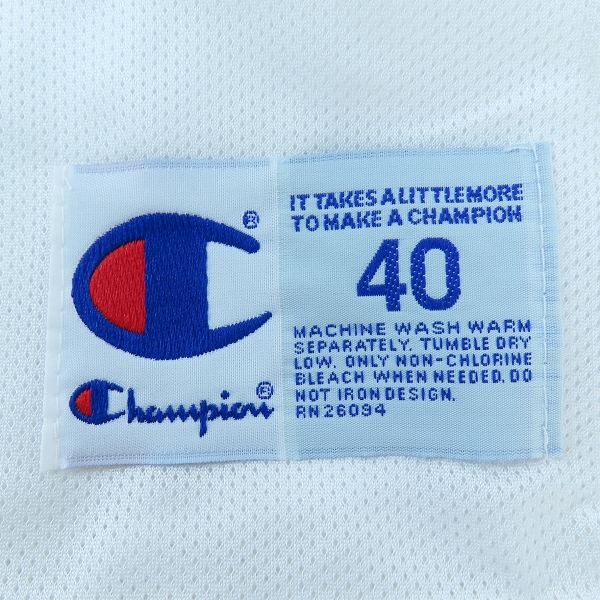 実際に弊社で買取させて頂いた【未使用】Champion/チャンピオン NBA KINGS/キングス ユニフォーム/ゲームシャツ #16 プレドラグ・ストヤコヴィッチ/Mの画像 3枚目