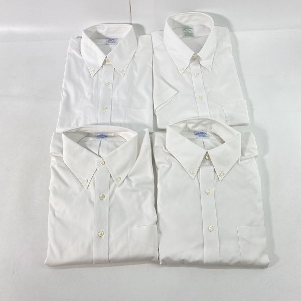 実際に弊社で買取させて頂いた【おまとめ/未使用】BROOKSBROTHERS/ブルックスブラザーズ ワイシャツ