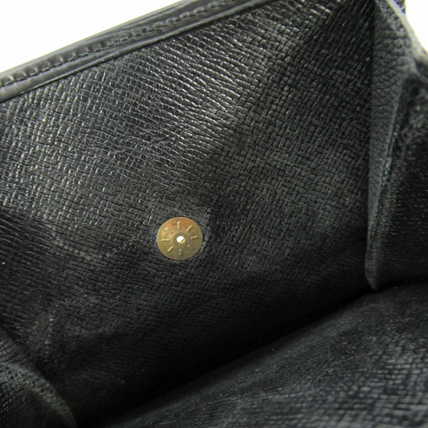 実際に弊社で買取させて頂いたLOUIS VUITTON/ルイヴィトン Wホック財布 エピ ポルト モネ ビエ カルト クレディ ノワール M63482の画像 5枚目