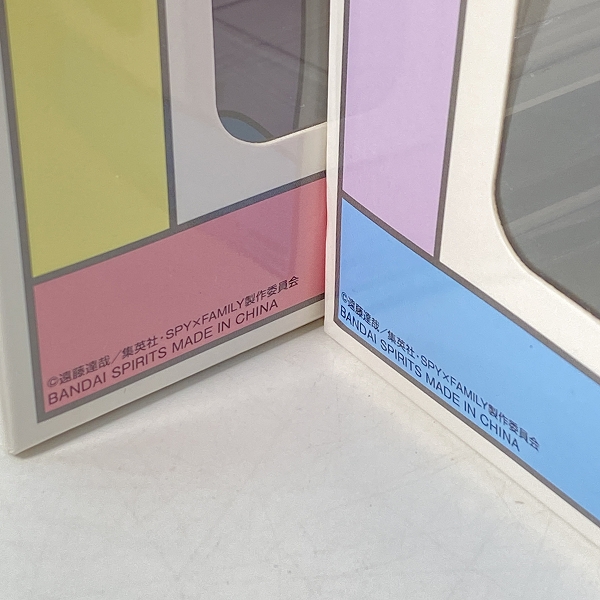 実際に弊社で買取させて頂いた【未開封】一番くじ SPY×FAMILY You made my day B賞 カードホルダー付きフィギュア/アナザーカラー 2点セットの画像 4枚目