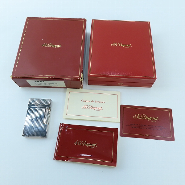実際に弊社で買取させて頂いたS.T.Dupont/デュポン ヴァーティカルライン LINE2/ライン2 ライター 16817の画像 7枚目