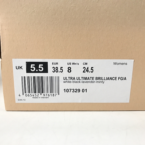 実際に弊社で買取させて頂いた【未使用】PUMA/プーマ  Ultra Ultimate FG AG/スパイクシューズ 107329-01/24.5の画像 8枚目