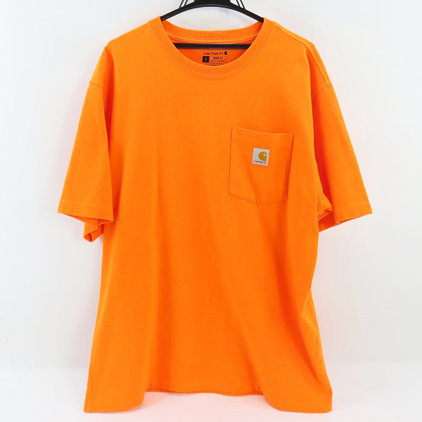 実際に弊社で買取させて頂いたCarhartt/カーハート WORKWEAR S/S POCKET T-SHIRT/Tシャツ K87 BOG/L