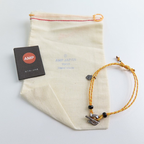 実際に弊社で買取させて頂いたAMP JAPAN/アンプジャパン ホースシュー ブレスレット イエローの画像 8枚目