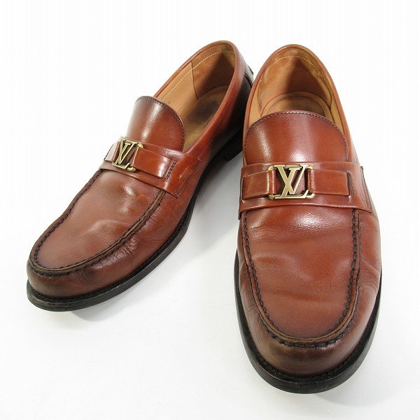実際に弊社で買取させて頂いたLOUIS VUITTON/ルイ ヴィトン モンテカルロ モカシン ローファー  FA0158/9