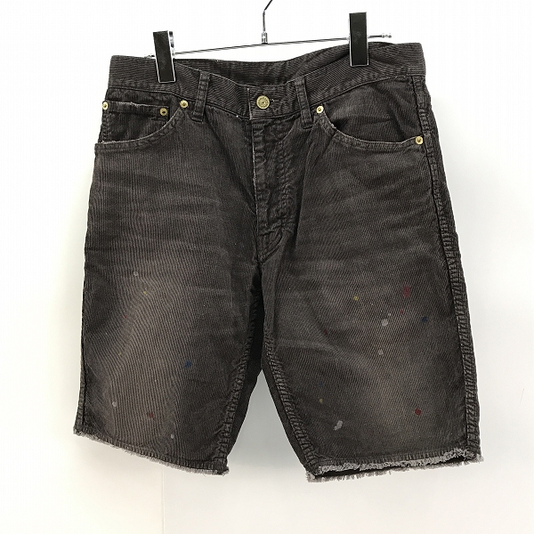 実際に弊社で買取させて頂いたVISVIM/ビスビム 17SS FLUXUS 03 CUT-OFFS SLUB (CORDS) コーデュロイ ハーフパンツ 0117105008014 2