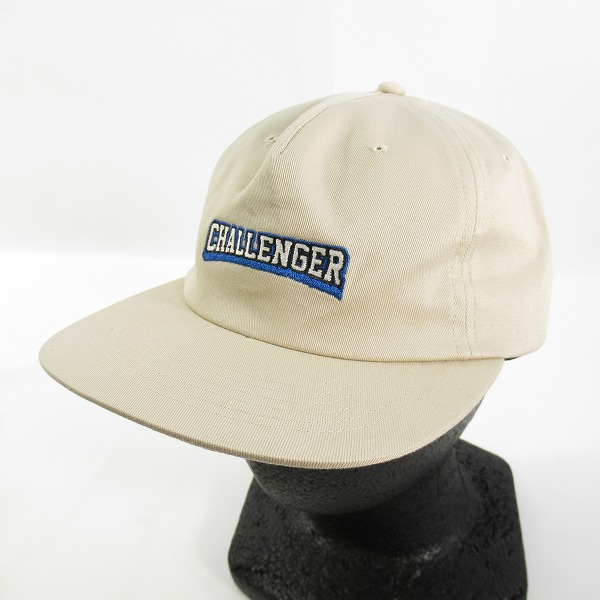 実際に弊社で買取させて頂いたCHALLENGER/チャレンジャー ロゴ刺繍 キャップ スナップバック