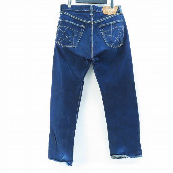 実際に弊社で買取させて頂いたSUGAR CANE/シュガーケーン Lot065 STAR JEANS デニムパンツ/W33L34の画像 1枚目