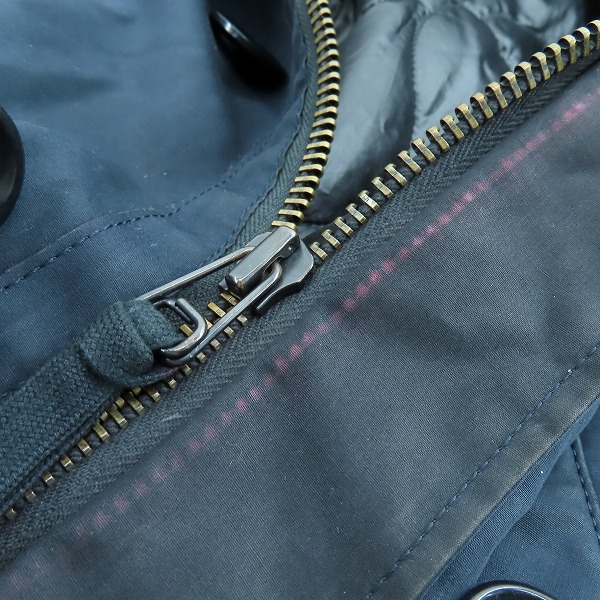 実際に弊社で買取させて頂いたJohn UNDERCOVER/ジョンアンダーカバー 14AW ダブルフェイスモッズコート JUN4301/3の画像 4枚目