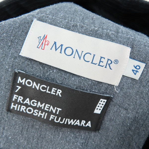 実際に弊社で買取させて頂いた【JPタグ】MONCLER GENIUS×fragment design/モンクレール×フラグメント PANTALONE SPORTIVO パンツ D209U1140700 549YE/46の画像 3枚目