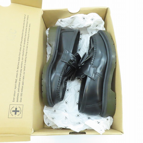 実際に弊社で買取させて頂いたDr.Martens/ドクターマーチン ADRIAN TASSEL LOAFER/タッセルローファー 14573001/UK3の画像 7枚目