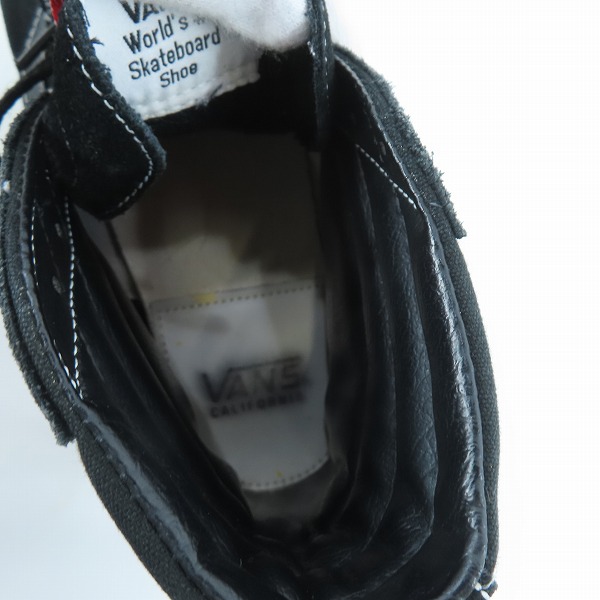 実際に弊社で買取させて頂いたVANS/バンズ ハイカットスニーカー V38RETRO/10の画像 4枚目