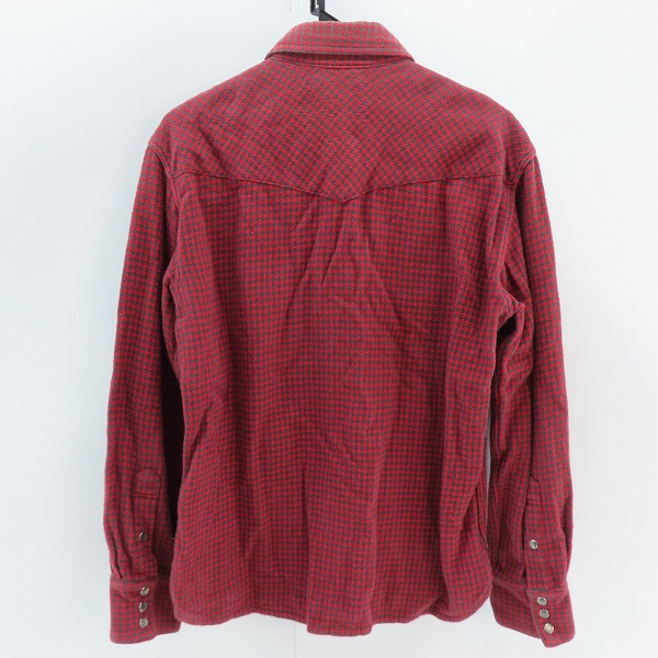 実際に弊社で買取させて頂いたTHE FLAT HEAD/ザフラットヘッド ヘビーウエイト ウエスタンシャツ 40の画像 1枚目