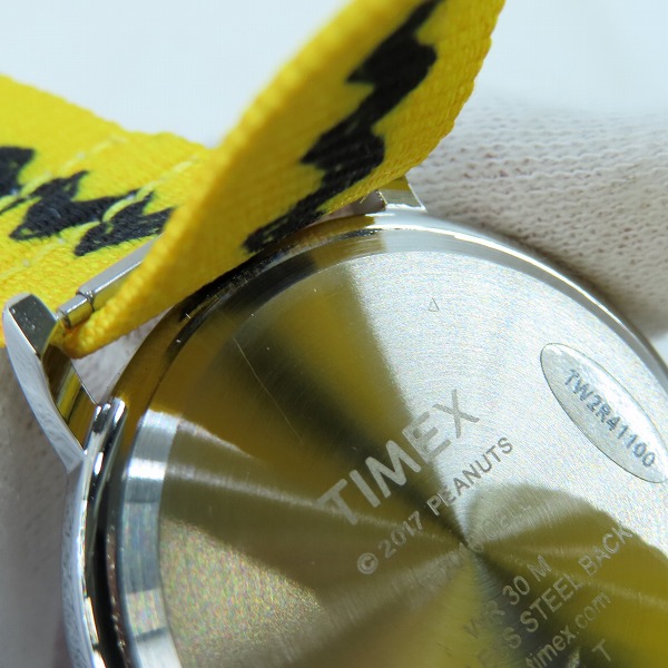 実際に弊社で買取させて頂いたTIMEX×PEANUTS/タイメックス×ピーナッツ チャーリーブラウン 腕時計 TW-2R41100の画像 5枚目