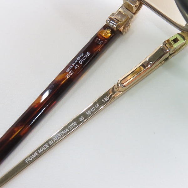 実際に弊社で買取させて頂いたChristian Dior/クリスチャンディオール サングラス/アイウェア 2502/2792/2点セットの画像 4枚目