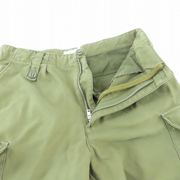 実際に弊社で買取させて頂いたWTAPS/ダブルタップス 19SS JUNGLE ENGLAND SHORTS 01/ジャングル イングランド ショーツ 191WVDT-PTM03/02の画像 7枚目