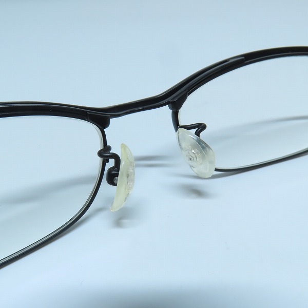 実際に弊社で買取させて頂いた999.9/フォーナインズ チタニウム 度入り眼鏡/メガネフレーム S-121Tの画像 3枚目