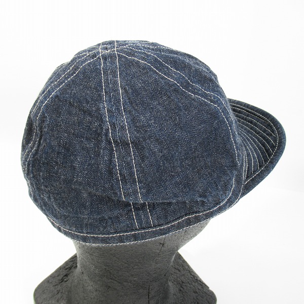 実際に弊社で買取させて頂いたBUZZ RICKSON'S/バズリクソンズ アーミーデニムキャップ BR02308/7 1/2の画像 3枚目