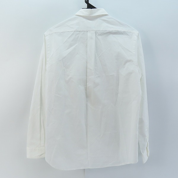 実際に弊社で買取させて頂いた【未使用】THOMAS MASON × EDIFICE/トーマスメイソン × エディフィス 無地 長袖 ボタンシャツ/Mの画像 1枚目