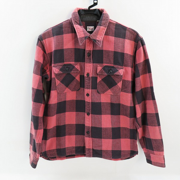 実際に弊社で買取させて頂いたTHE FLAT HEAD/フラットヘッド WINTER WEAR チェック柄 ネルシャツ/38